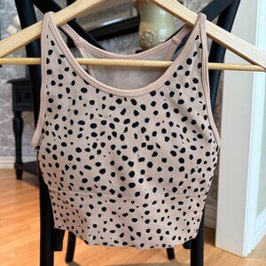 Zella animal print XS sports bra